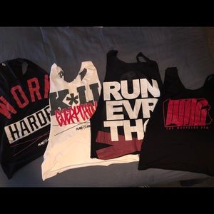 Flag Nor Fail/WHG - CROP Cutoff T-shirt Bundle